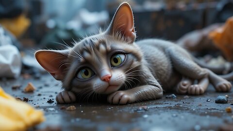 He Was LeftTto Die in Trash ... Until Someone Noticed Him