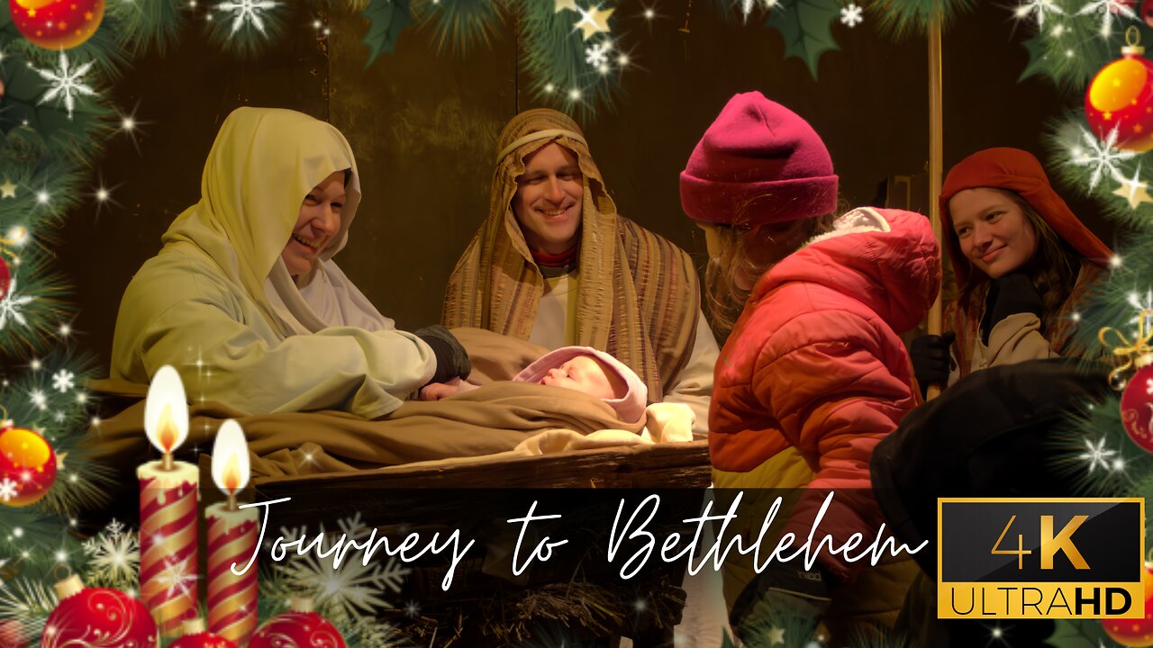 Woodcrest Retreat - Journey to Bethlehem - I Heard the Bells on Christmas Day 4k