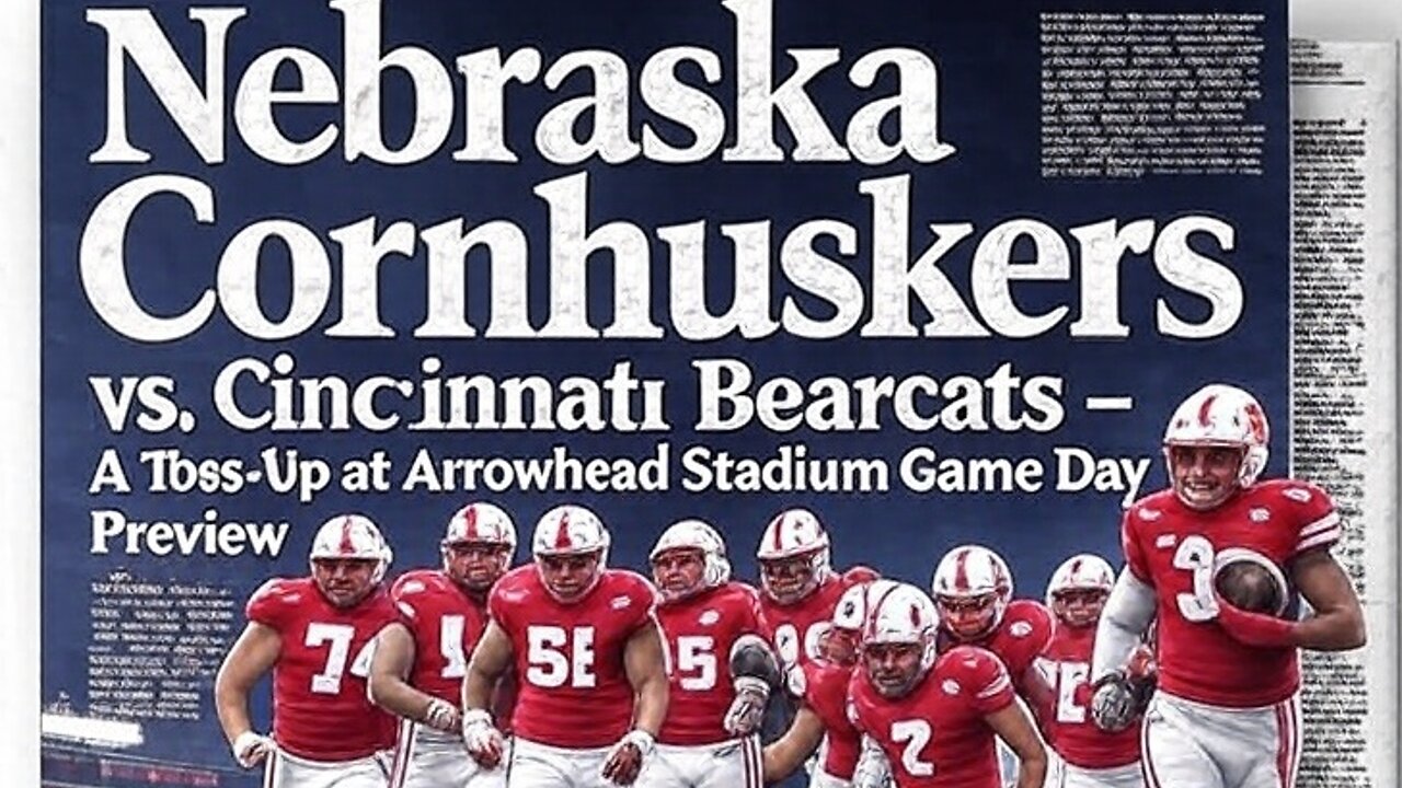 Nebraska Husker vs Cincinnati Bearcats – A Toss Up at Arrowhead Stadium: Game Day Preview 8/27/2025