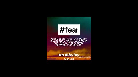 fear #biblebuild #bibleverse #bibleverseoftheday #bible #christiantiktok