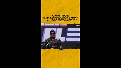 @mr_camron Just because I don’t work with you doesn’t mean i’m not rooting for you.
