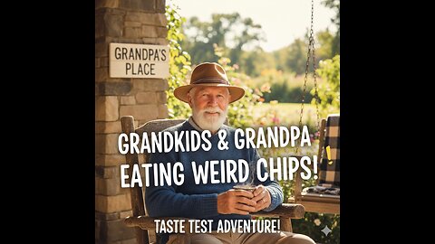 GrandKid and Grandpa Eating Weird chips!