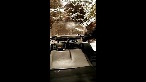I fought a yeti and won #yeti #snowmobile #snowball #snow