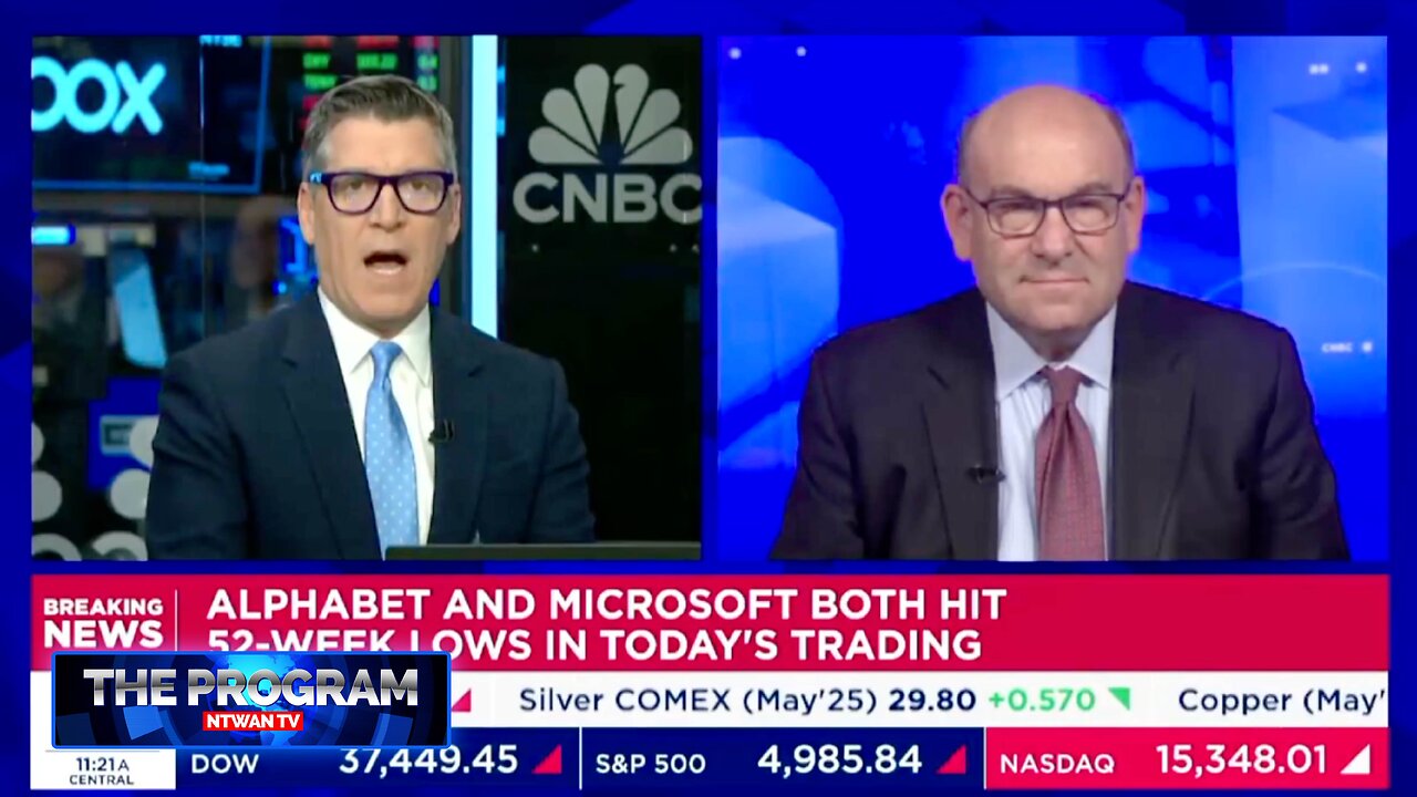 CNBC In Panic On Monday Open Amid Tariff Turmoil | The Program | Money Time
