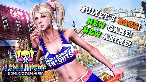 Lollipop Chainsaw Is Back! New Game & Anime Adaptation Officially Announced!