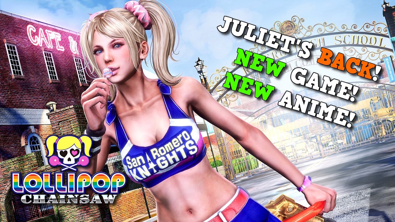 Lollipop Chainsaw Is Back! New Game & Anime Adaptation Officially Announced!