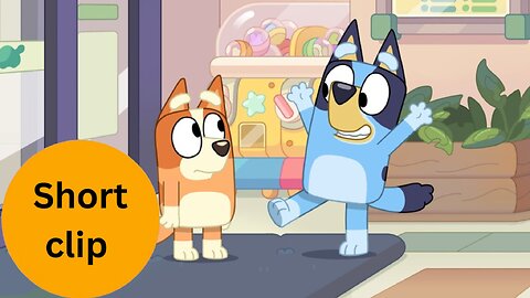 Bluey - Bluey and Bingo Play Kids In The Supermarket