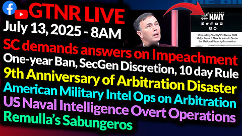 SC demands answers from House Impeachment | Arbitration Disaster 9th Anniv | GTNR Ka Mentong Ka Ado