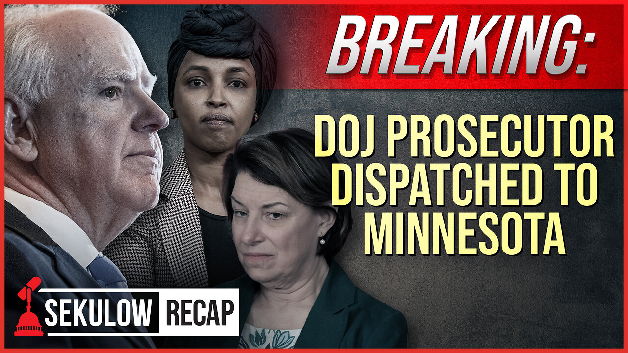 BOMBSHELL: DOJ Prosecutor Dispatched to Minnesota