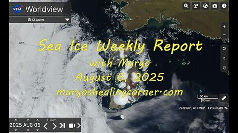 Sea Ice Weekly Report with Margo (Aug. 6, 2025)