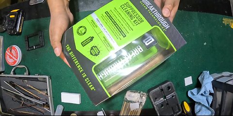 Dead Air Mask, Beretta 71, Breakthrough Supressor Cleaning kit