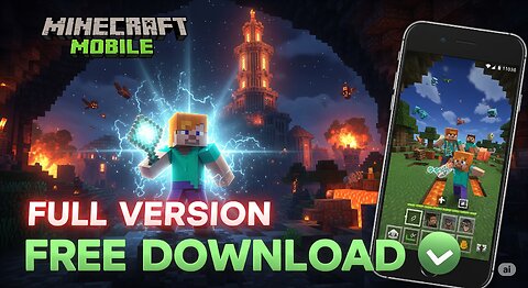 Minecraft Mobile - Full Version Unlocked and Free to Download!