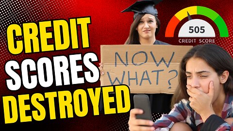 Women's credit scores are TANKING BECAUSE OF THEIR STUDENT LOANS!