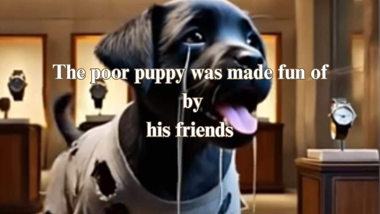 “😢🐶 Bullied Puppy: Laughed At by His Own Friends!”