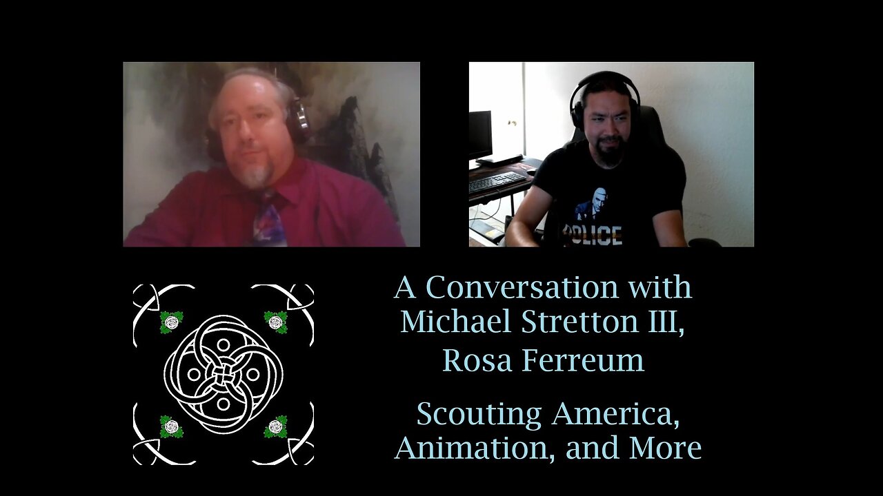 A Conversation with Michael Stretton, III, Rosa Ferreum - Scouting America, Animation, and More.