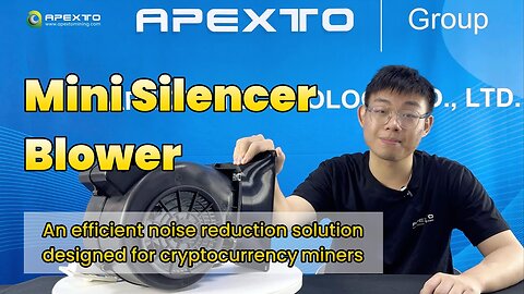 Mini Silencer Blower – Quiet Cooling for Antminer, IceRiver & More