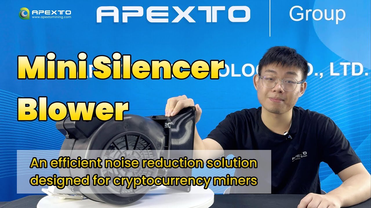 Mini Silencer Blower – Quiet Cooling for Antminer, IceRiver & More