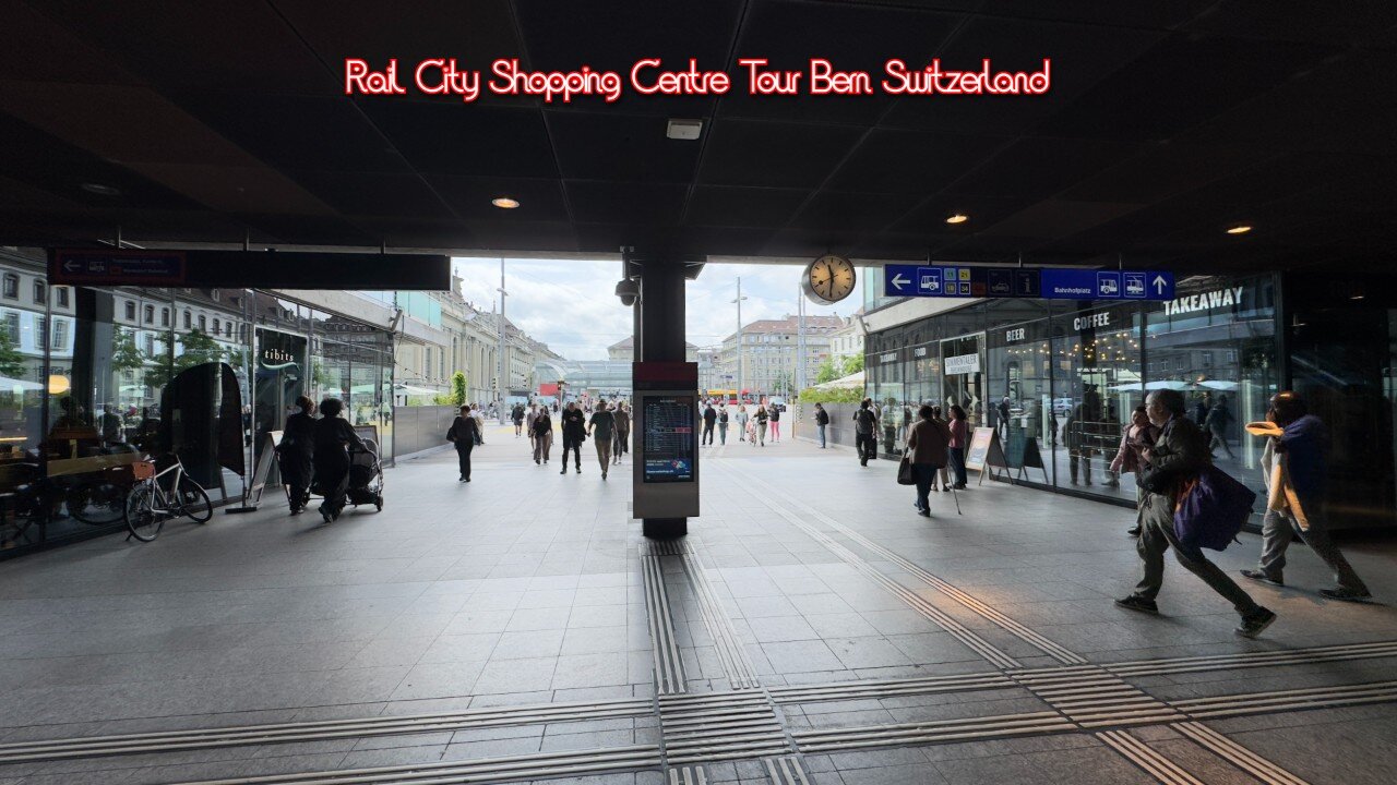 Rail City Mall in Bern Switzerland