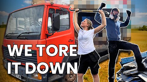 7.5 Tonne Truck Becomes A Tiny Home! 🚛 DIY Box Truck Conversion | Camper Build