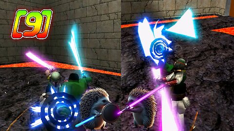 Teaching Skineri how to play Jedi Knight |9| The Most Final of Duels [CZ/EN]