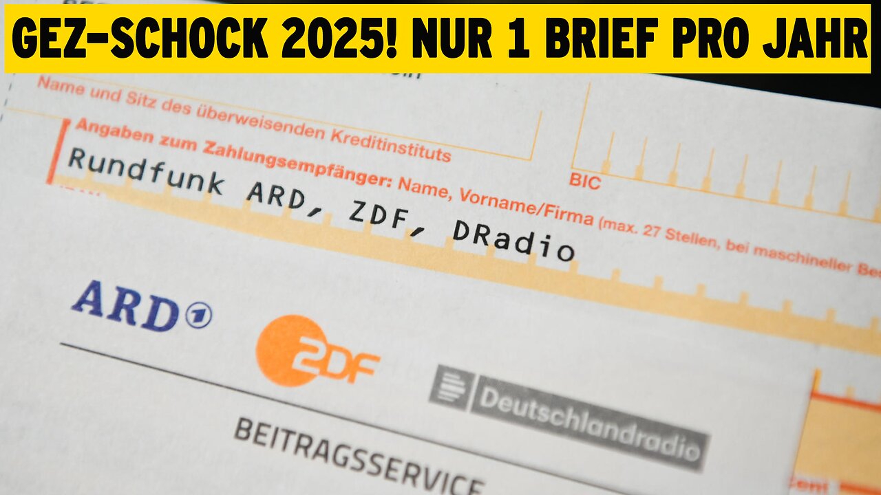 Rundfunkbeitrag 2025: Wichtige Änderung! Millionen Zahler betroffen – Das musst du wissen| newsdrift