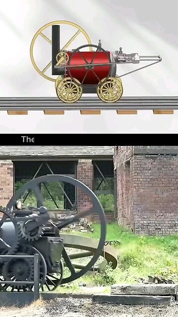 first steam locomotive