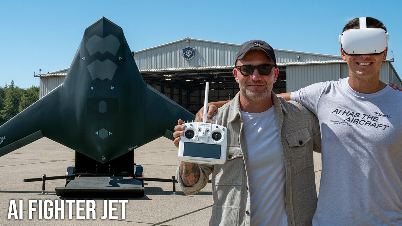 The World's First AI-Piloted Fighter Jet That Doesn't Need a Runway