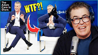 Gavin Newsom’s Cringy DEEP Leg Cross + Netflix Buys Warner Bros