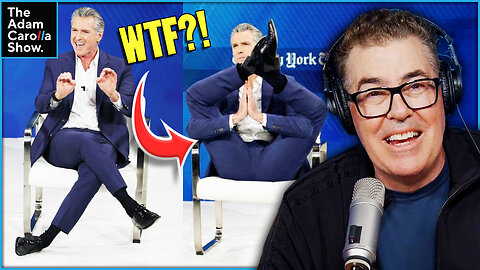 Gavin Newsom’s Cringy DEEP Leg Cross + Netflix Buys Warner Bros