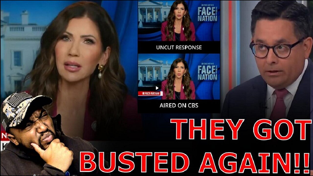 CBS BUSTED EDITING OUT Horrible Truths About Kilmar Abrego that Kristi Noem revealed ~ by Black Conservative Prespective 8.31.25