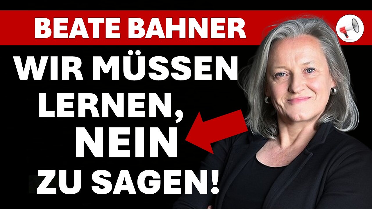 Beate Bahner: Wir müssen lernen "Nein" zu sagen | Interview mit Helmut Reinhardt