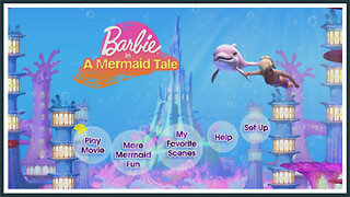 Barbie in a Mermaid Tale - DVD Menu