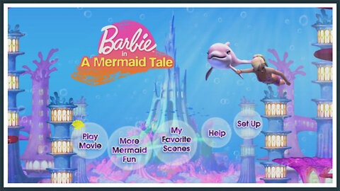 Barbie in a Mermaid Tale - DVD Menu