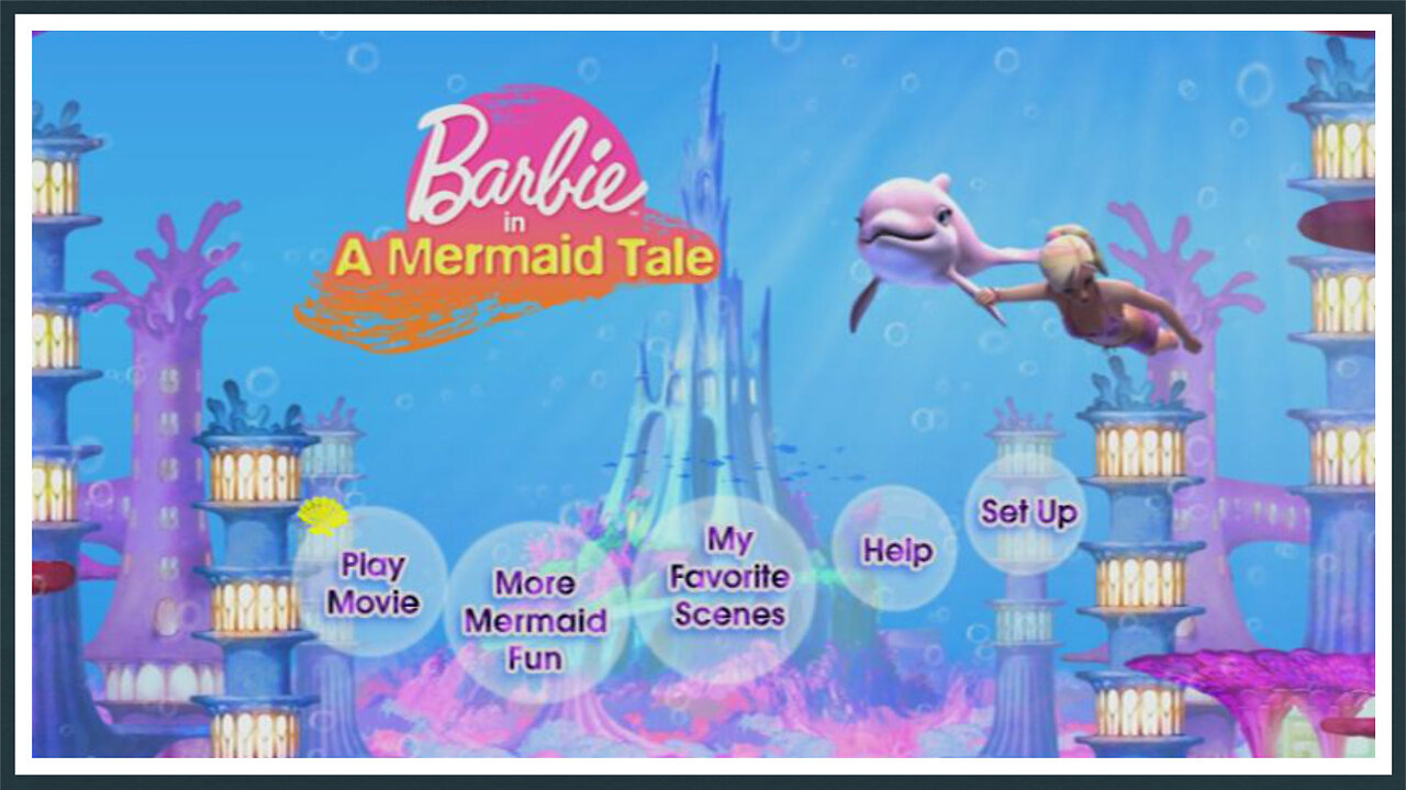Barbie in a Mermaid Tale - DVD Menu