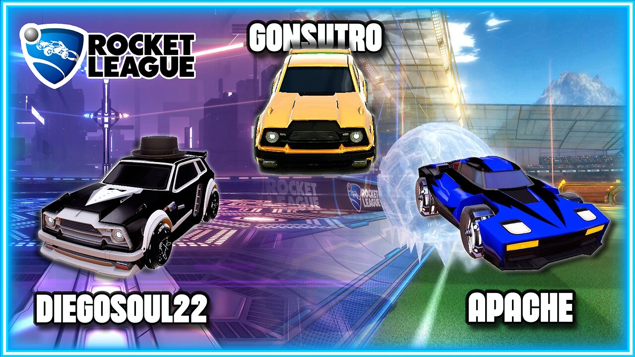 Rocket League - Empatamos un 1-5 !!! y perdimos.