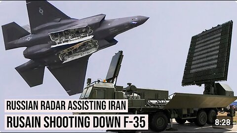 Russian Radar Niobium Assisting Iran in Shooting Down F-35 Fighters