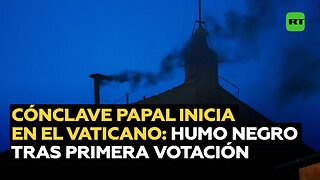 Humo negro: el cónclave no elige al nuevo papa en su primera votación