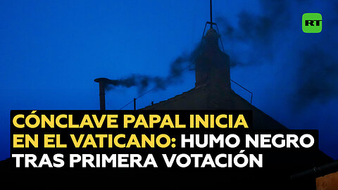 Humo negro: el cónclave no elige al nuevo papa en su primera votación