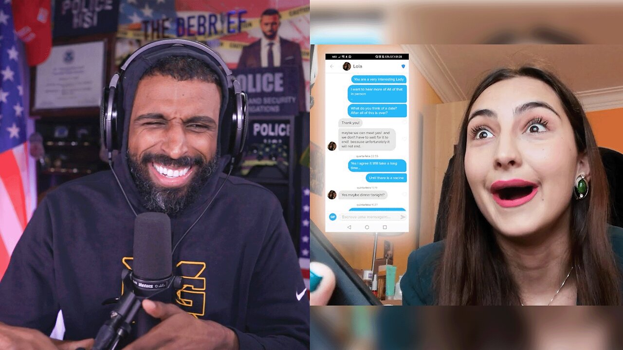 Myron reacts to "Tinder experiment: 18yo woman tries being a man"