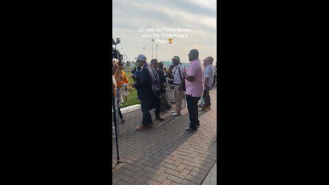 Pietro Moran winner of 166th Kings plate