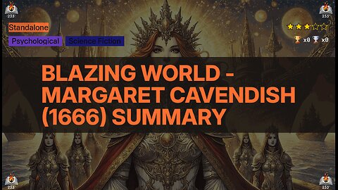 Blazing World - Margaret Cavendish (1666) Summary