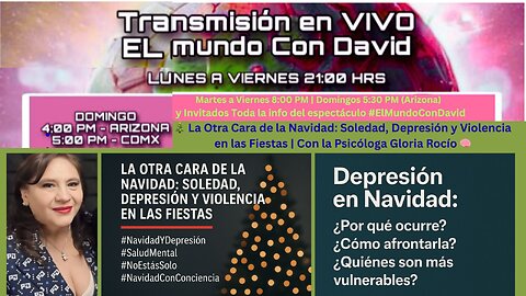 📷 La Otra Cara de la Navidad: Soledad, Depresión y Violencia en las Fiestas |