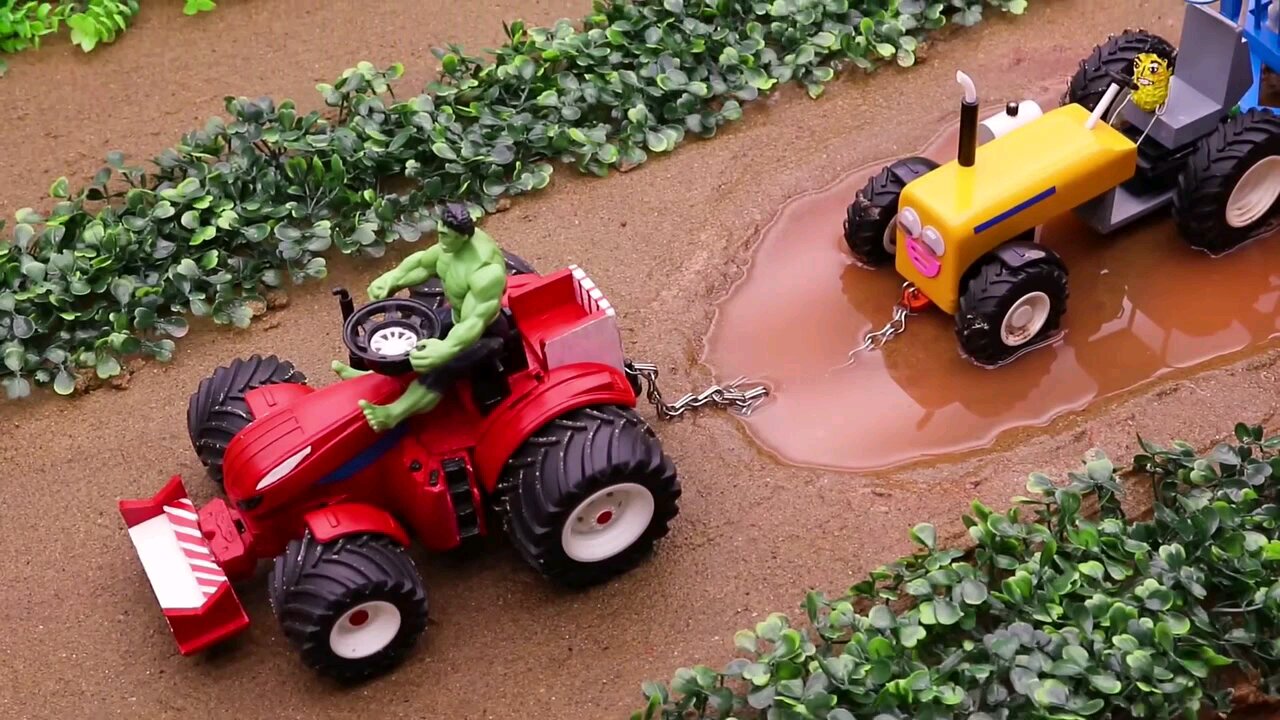 diy mini tractor video | construction machine video | #toyvideo #minitractores #minitractor #mini