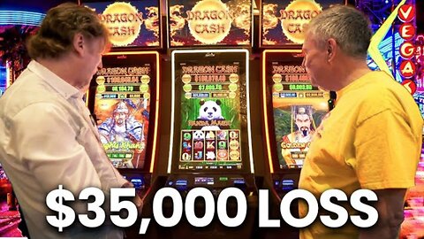 LOSING $35,000 ON SLOTS WITH VEGAS MATT