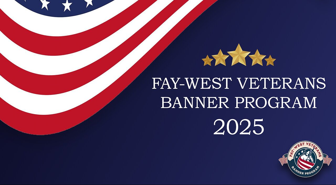 2025 Fay-West Veterans Banner Program Honorees