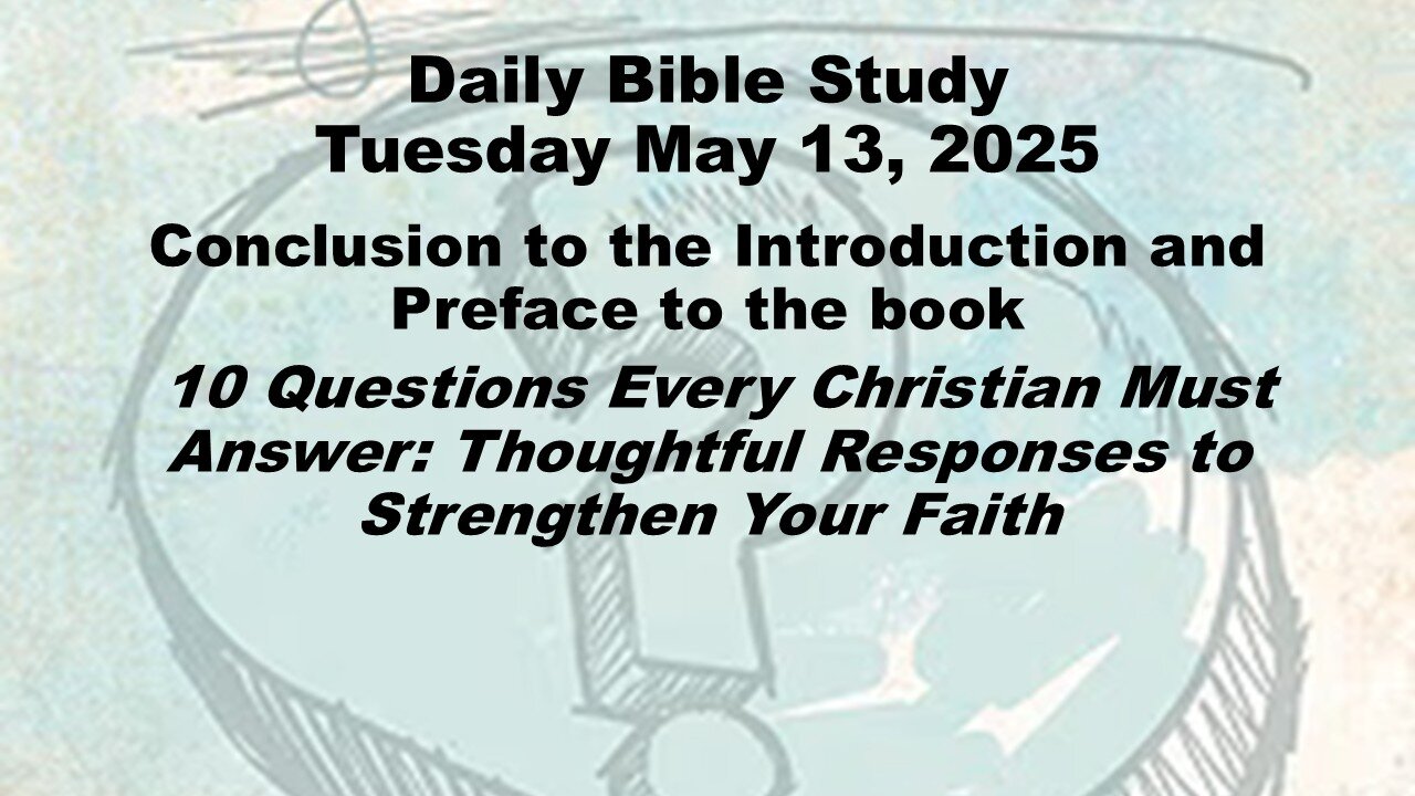 Daily Bible Study for 05-13-2025