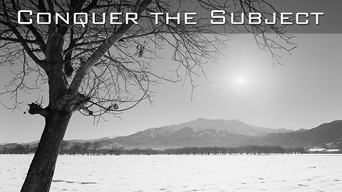 Conquer your subject and screw the AI...
