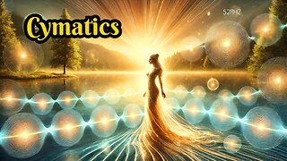 Cymatic 'Healing' Binaural Frequency Effect