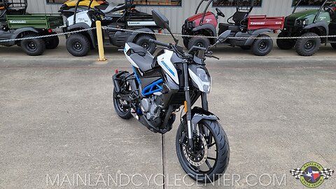 2024 CFMOTO NK 300 WALK-AROUND WHITE