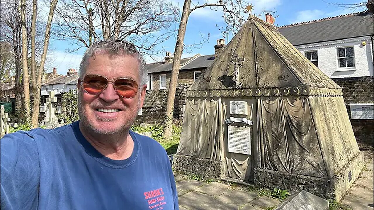 "Ron Carlson LIVE @ Mortlake, London, England ✝️ Mary Magdalene Churchyard!" (4April2025) Faces of the Forgotten